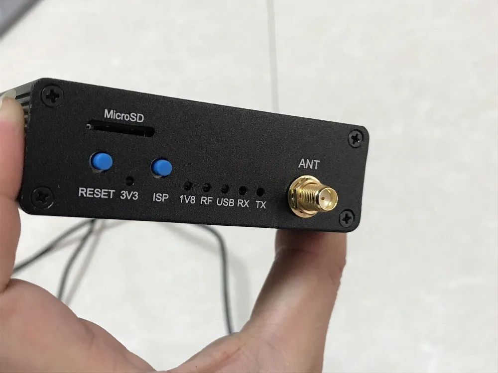 Последняя версия PORTAPACK для HACKRF ONE SDR программное обеспечение определение радио+ металлический чехол+ 0.5ppm TXCO+ сенсорный ЖК-дисплей