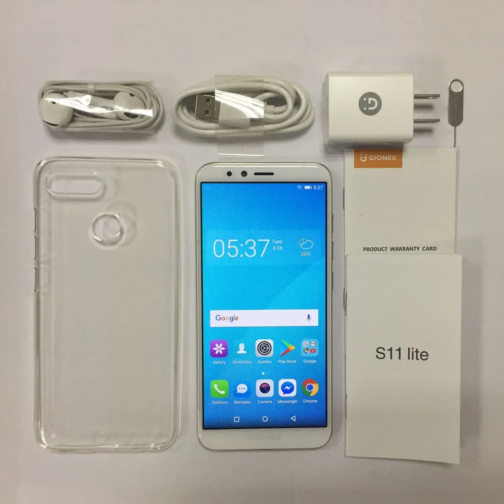 GIONEE S11 LITE смартфон с 5 7 дюймовым дисплеем восьмиядерным процессором Snapdragon 430 ОЗУ 4