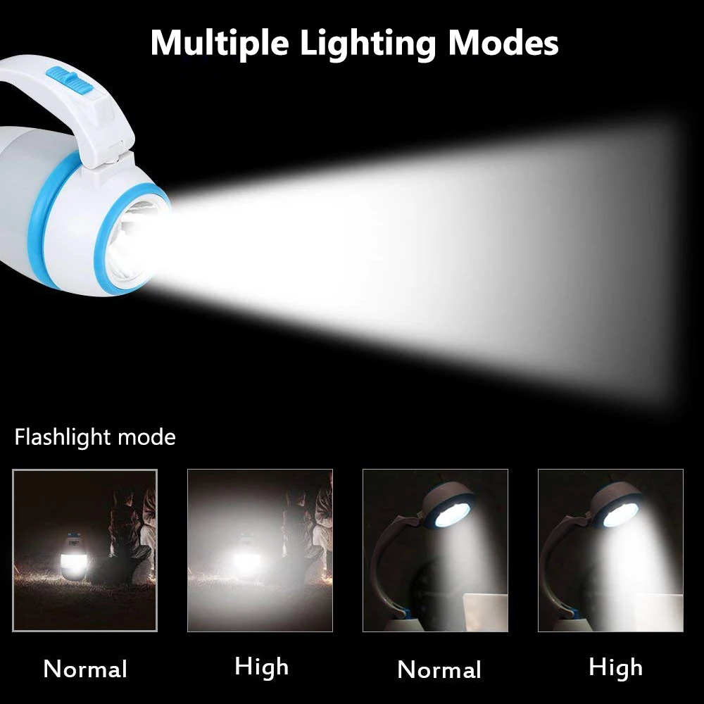 Портативный складной Фонари светодиодный ночной Светильник USB Перезаряжаемые