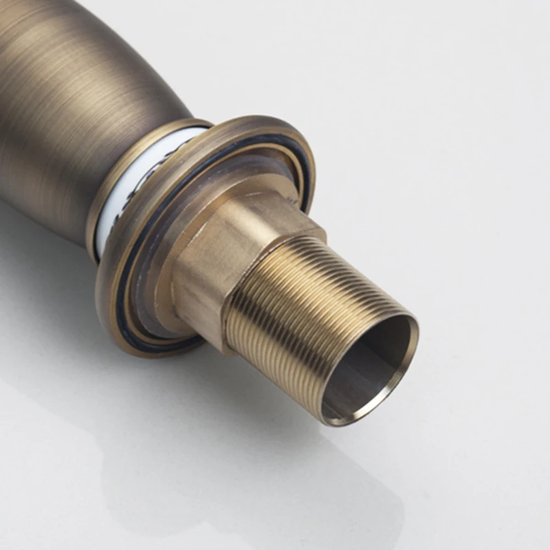 Смеситель для ванной комнаты из латуни с одной ручкой Современный горячей и