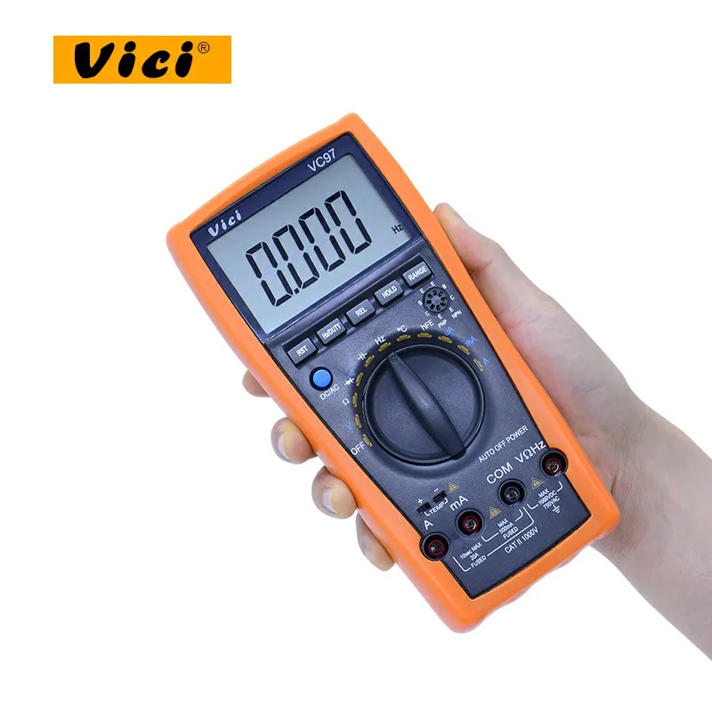 VICI VC97 Авто Диапазон Цифровой мультиметр Вольтметр Амперметр Напряжение Ток
