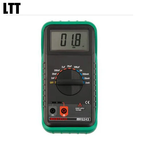 Mastech MY6243 Digital Multimeter 3 1/2 LC Meter Handheld Portable Inductance Capacitance Tecrep Tester LCD Display | Инструменты