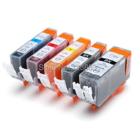 15 шт. совместимый чернильный картридж для canon PIXMA IP3600 IP4600 IP4700 MX860 MX870 с картриджем