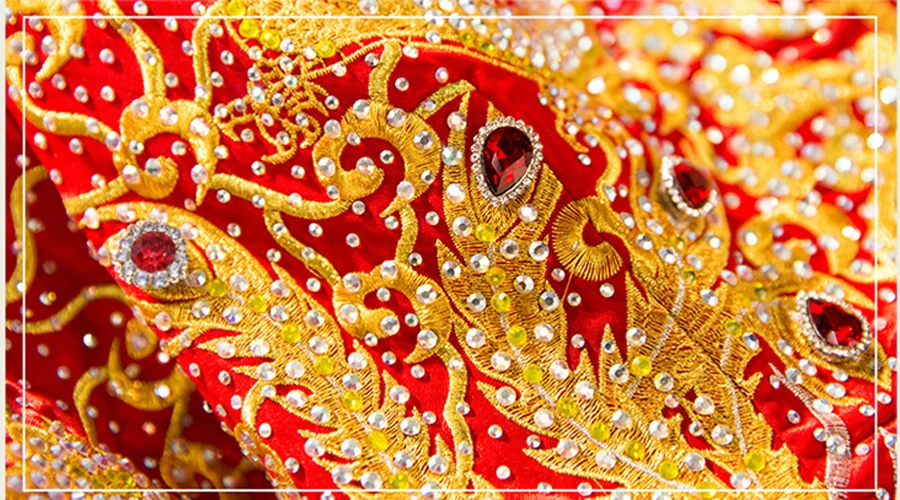 30 шт. Каплевидная форма с бусинами из цветного стекла пришить стразы золотой