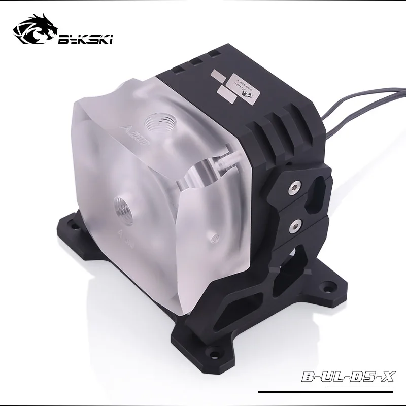 bykski pump Bykski PWM Автоматическая скорость D5 насос DC12V 18 Вт система водяного охлаждения максимальный поток Лифт 3,8 метров 1100л/ч - Цвет: bykski pump