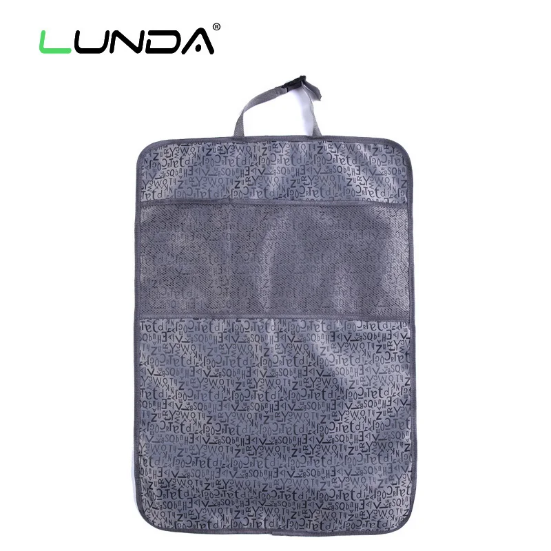 LUNDA Kick Mats задние Защитные чехлы для сидений органайзер хранения Карманный чехол