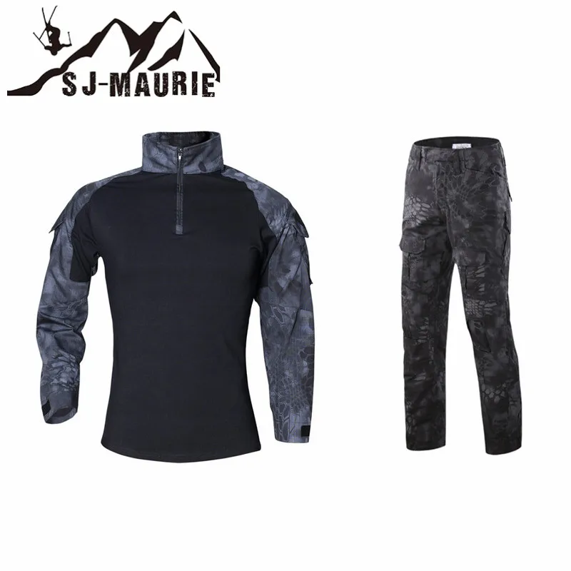 2 пары/комплект мужской уличный костюм Uniforme Militar для пешего туризма рубашка +