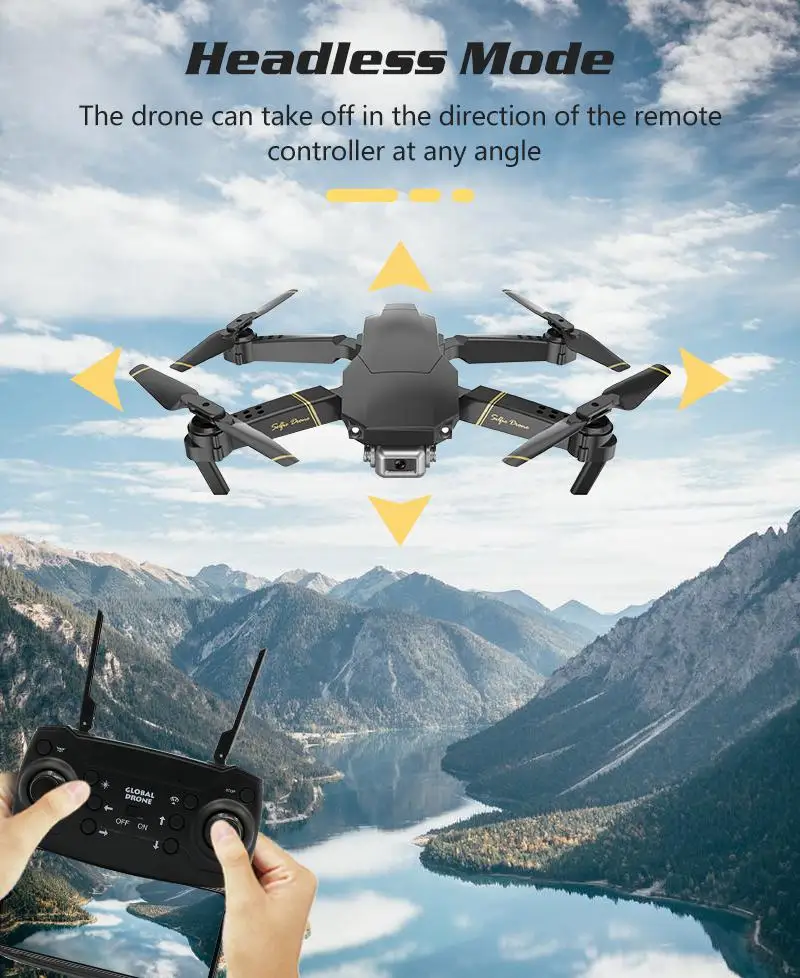 

GD89 WIFI FPV with 1080P HD Camera 15 Minutes Flight Time High Hold Mode Foldable Arm RC Quadcopter Drone VS E58 MAVIC 2