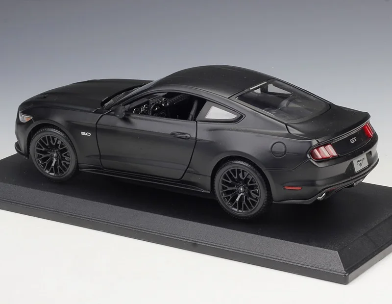 1:18 Maisto Ford Mustang GT матовый черный/оранжевый/желтый/синий/красный литой модельный автомобиль