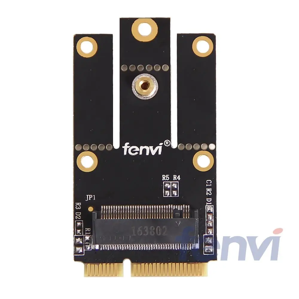 M.2 NGFF на мини разъем pci е (PCIe + USB) Адаптер для Intel 9260AC 8265NGW беспроводной Блютуз Wlan Card