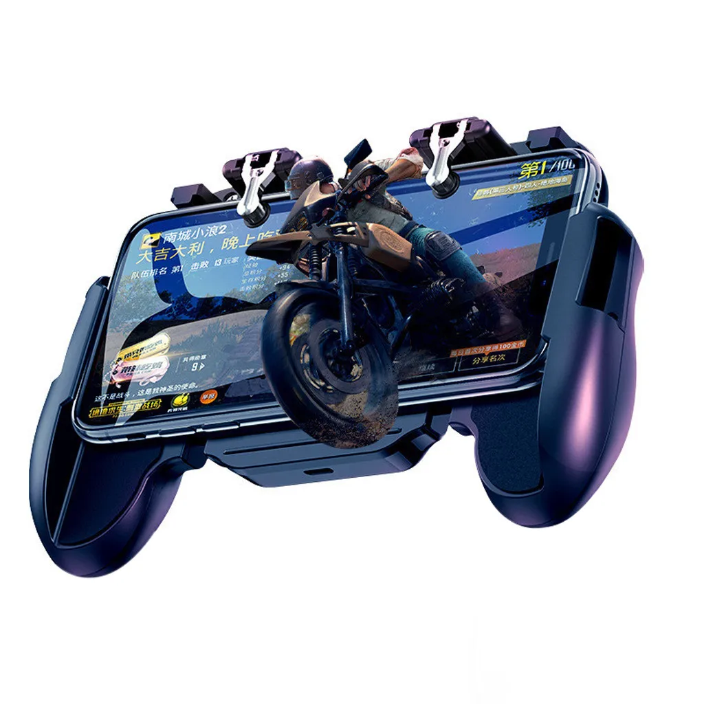 Мобильный геймпад Pubg контроллер для телефона L1R1 рукоятка с джойстиком/триггером