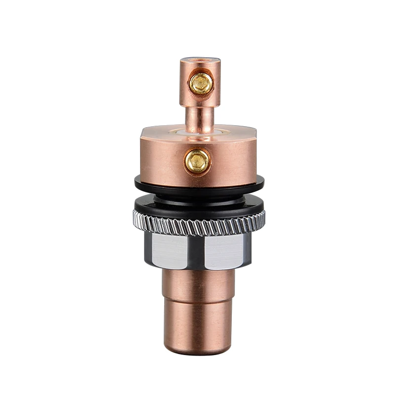 Viborg 4Pcs High Quality RC102 RCA Socket Terminal Chassis Mental Connector Plug Chasis with Teflon Isolation | Электроника