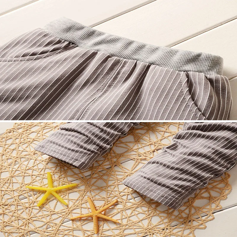 

Children's Wear Boys Clothes Big Pockets Long Sleeve Coat Striped Pants Roupas Infanti 1-3 Y Child Quality Clothing Hot Sale