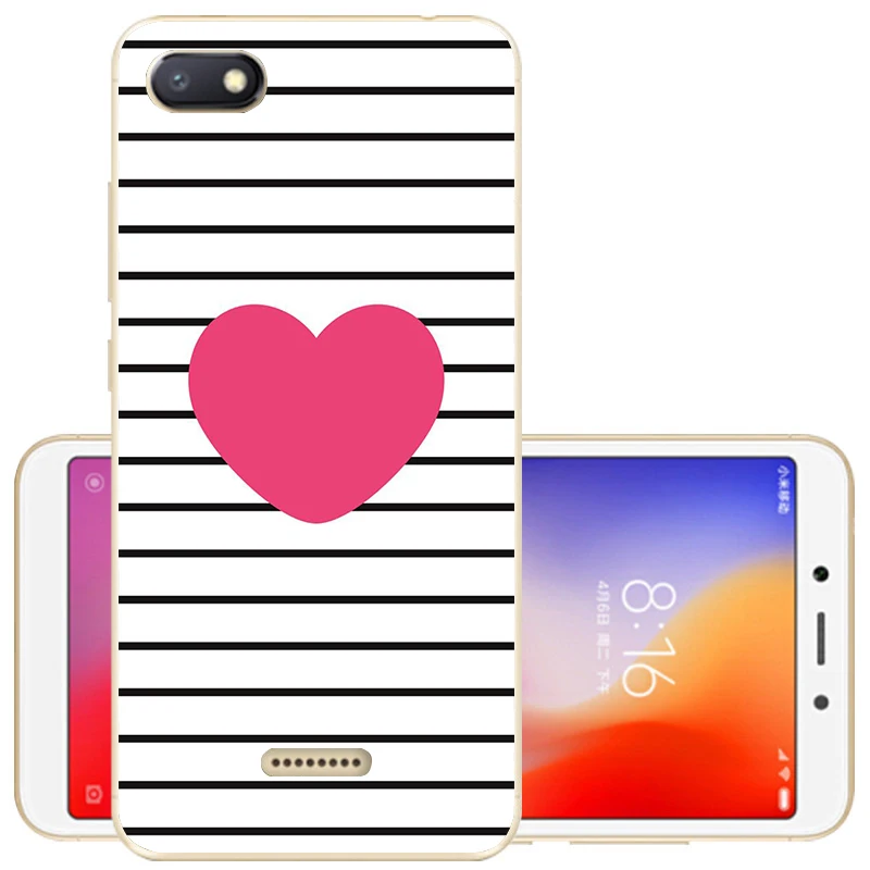 48 For Xiaomi Redmi 6A Case Redmi 6A Case Soft Silicone Back Cover Phone Case For Xiaomi Redmi 6A Redmi 6 A Redmi6A Redmi6 Fundas - Цвет: 48