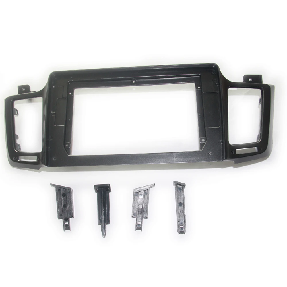 

HANGXIAN 2 Din Car Radio Fascia frame for Toyota RAV4 2013 car DVD player GPS navi Panel Dash Kit Installation Frame Trim Bezel