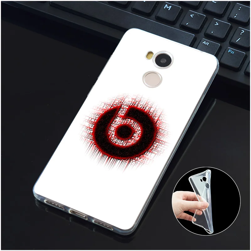 DREAMFOX M459 Dr. Dre mob Мягкий силиконовый чехол из ТПУ для Xiaomi Redmi Note 3 4 5 Plus 3S 4A 4X 5A Pro Global |