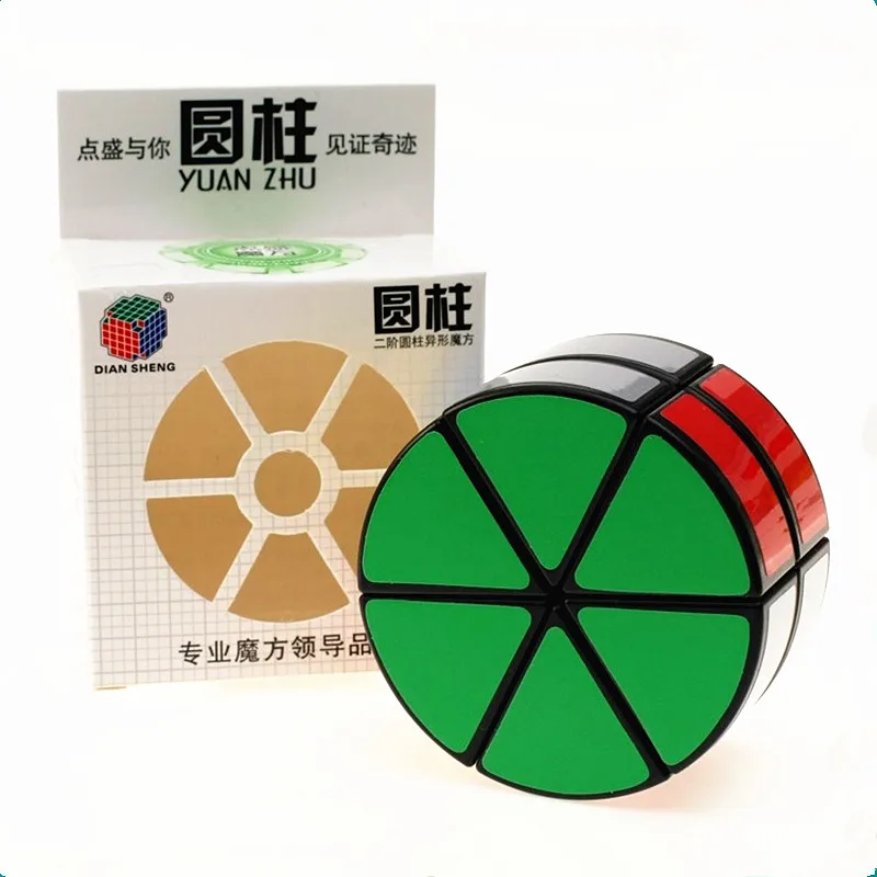 DIANSHENG двухслойный цилиндрический куб черный белый низ 2X3X3 круглая форма торта 2nd