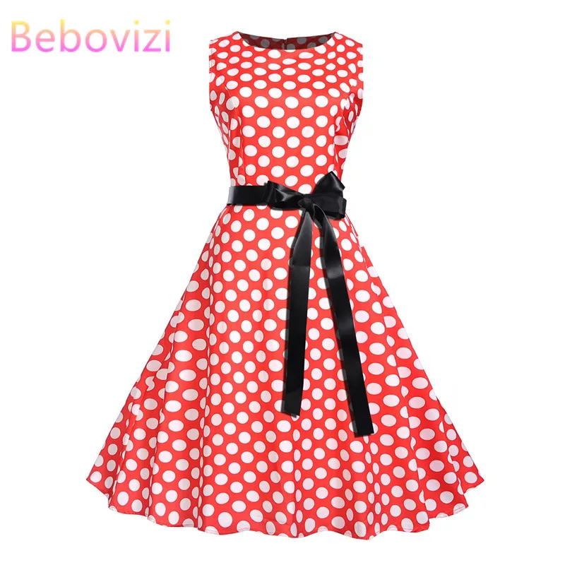 Bebovizi Модные женские 2019 50 х 60 Ретро стиль белая с оборками и принтом платья Elegantt