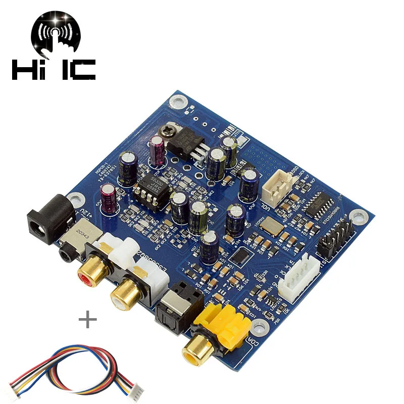 ES9038Q2M ES9038 Q2M I2S DSD оптический коаксиальный вход декодер DAC выход для наушников HiFi