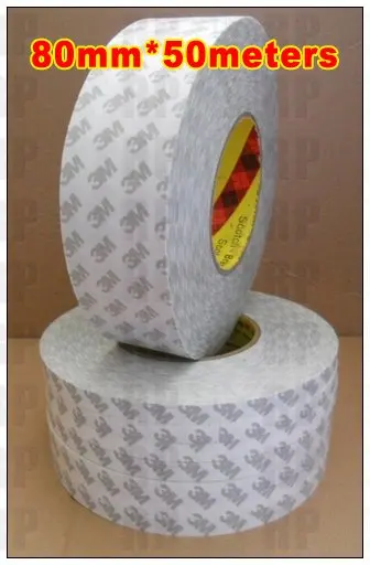 

1 рулон 80 мм в ширину, длина 50 метров, двухсторонняя Липкая лента для камеры, батареи, сборка сенсорной панели