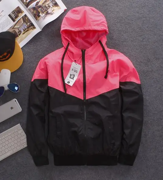 3M red Новая мужская куртка, осенняя Лоскутная Светоотражающая куртка в стиле хип-хоп, повседневная Водонепроницаемая ветровка, Мужское пальто, трендовая брендовая SMC0140-5 - Цвет: 3M red
