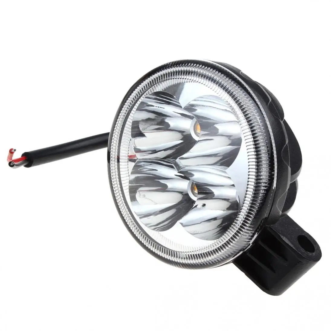 

DC 10V-30V 3X2 Inch Rounded 12W LED Work Light 1800K - 2000K 780LM Yellow Lamp for Automobile/SUV/Truck/Lorry/Motorcycle