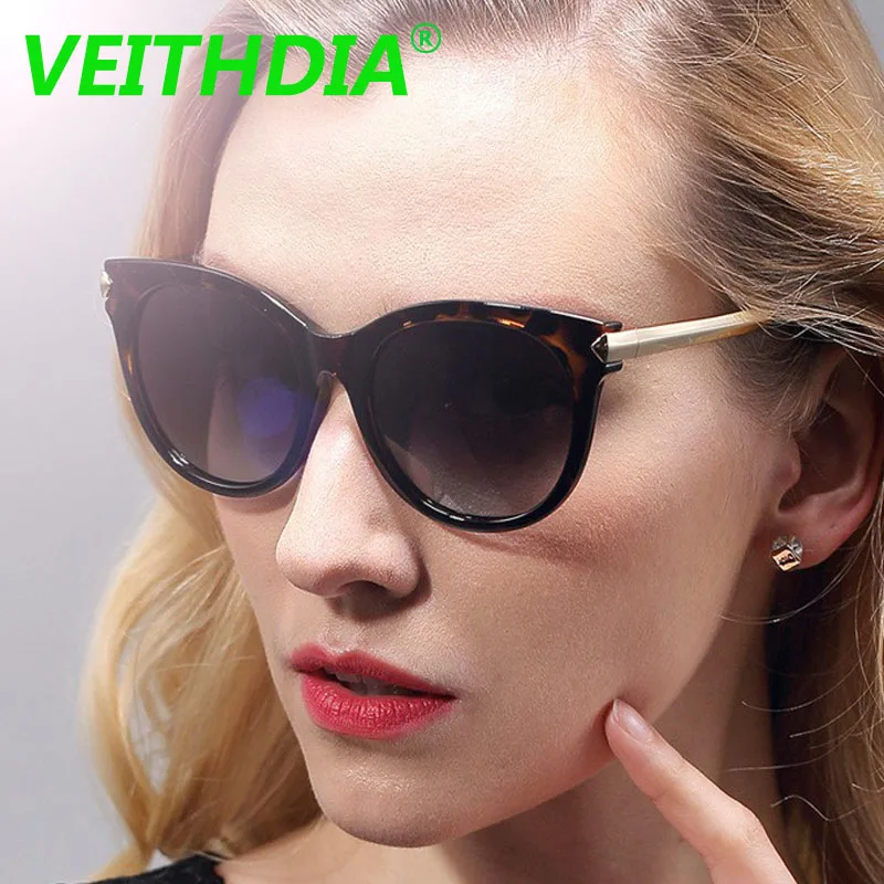 Женские солнцезащитные очки Veithdia поляризационные для вождения с оригинальным