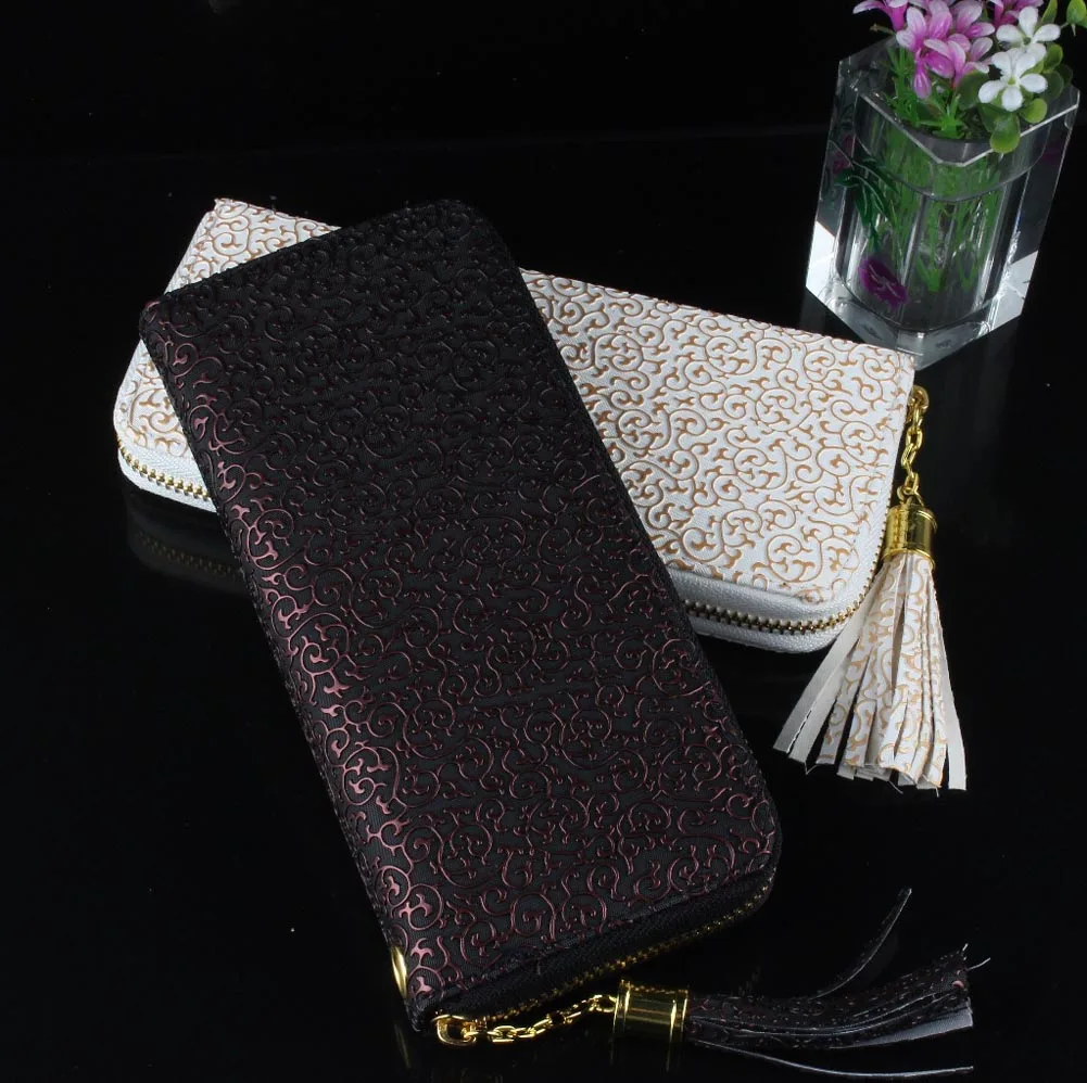 Модный женский кошелек в европейском стиле высокого качества с позолоченным