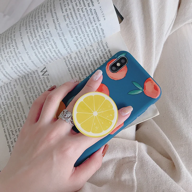 Лето фрукты для iPhone XR Max мобильный телефон оболочка iPhone6s 7 8 Plus воздушный шар стент