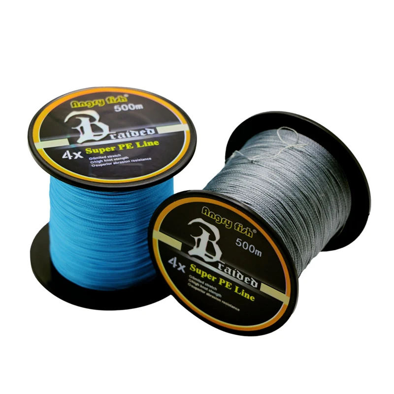 Fishing Gear 500M PE Braided Line 4 Strands 10-80LB Multifilament Kite line | Спорт и развлечения