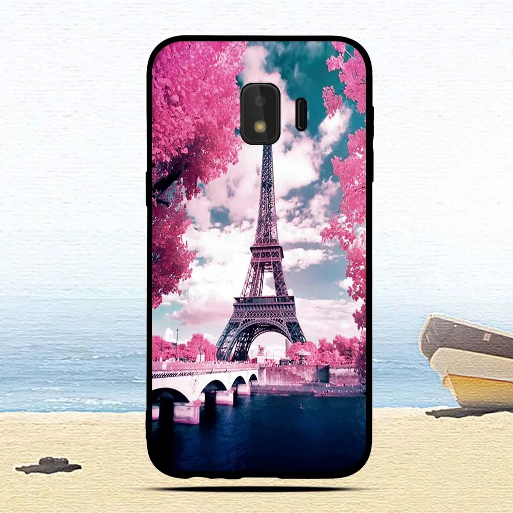 Чехол для samsung Galaxy J2 Core 5,", чехол из ТПУ с милым принтом для samsung J260 J260F J 2 2J J2Core, чехол для мобильного телефона s coque