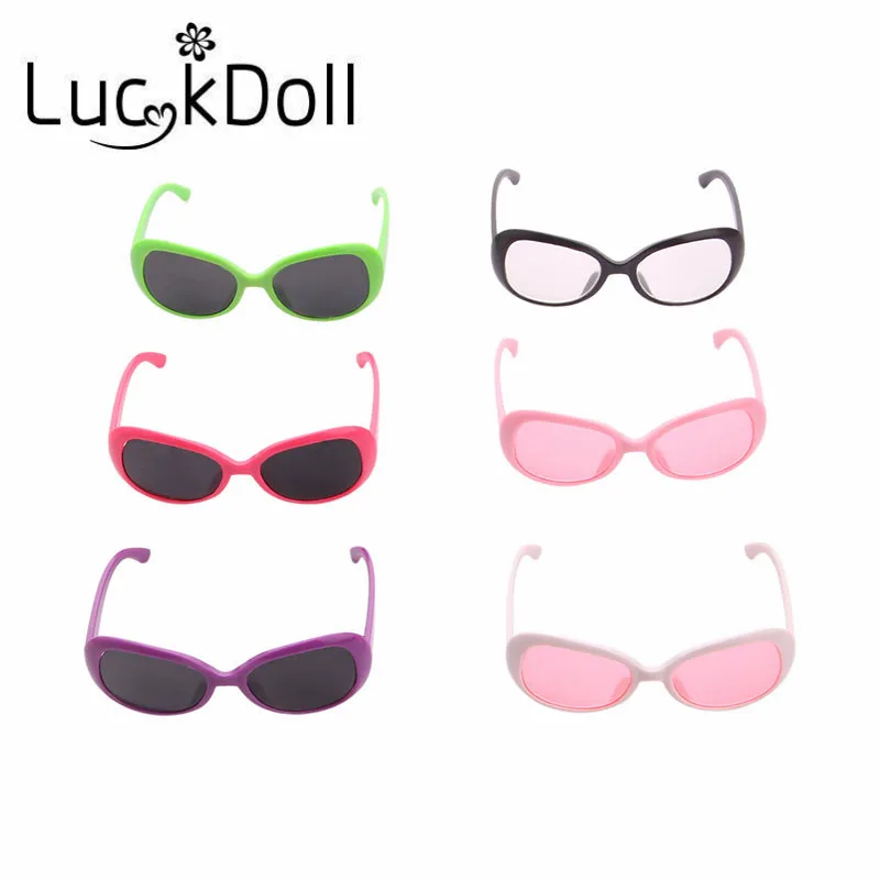 Модные солнцезащитные очки LUCKDOLL подходит для кукол 18 дюймов аксессуары игрушки