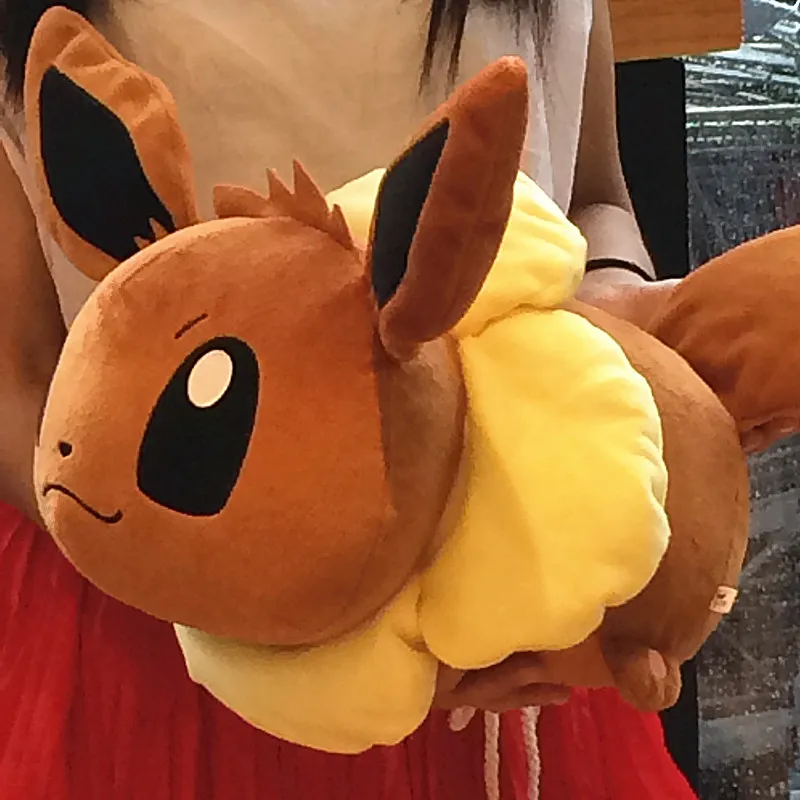 Покемон 48 см Eevee плюшевая игрушка аниме Brinquedos милая мягкая кукла для детей Мягкая