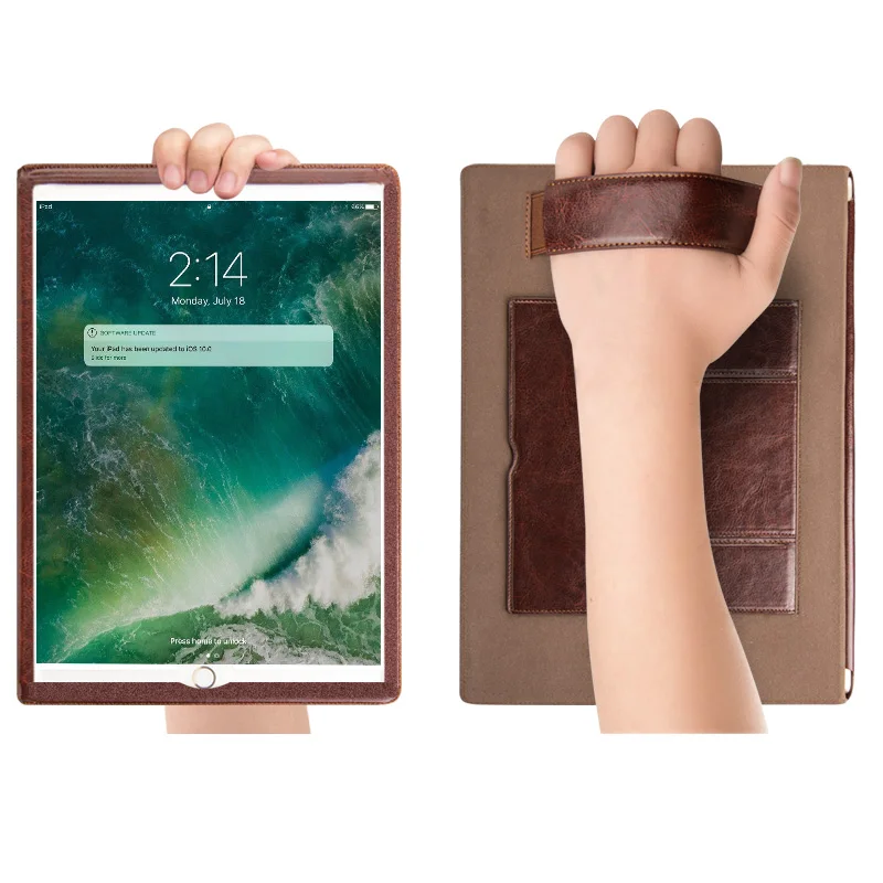 QIALINO Ультратонкий чехол из натуральной кожи для iPad Pro 10 5 дюймов роскошный с