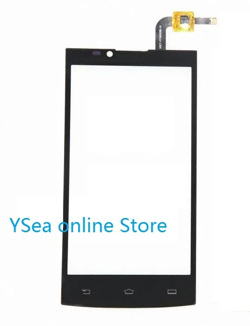 

New 5.5" Black Front Panel Touch Screen for lenovo A7700 Digitizer sensor Mobile Phone glass display Replacement