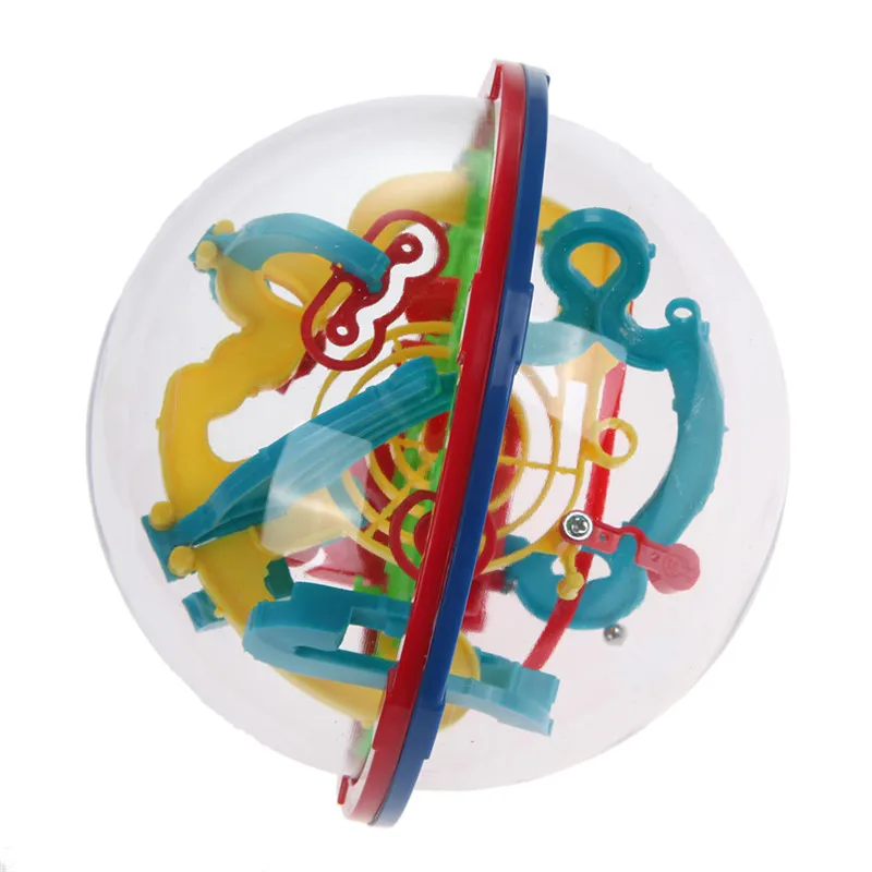 3D шар лабиринт детский Сферический умный балансирующая игра и головоломка