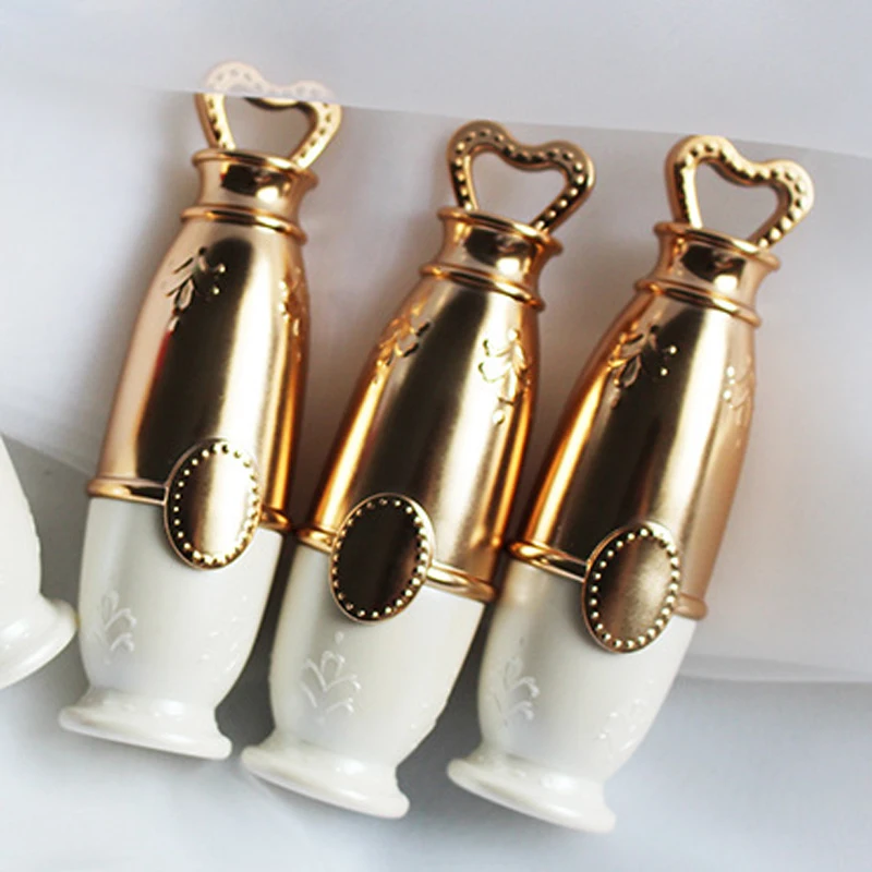 Корона дворца матовые золотые белые пустые губные помады тюбики Maquiagem