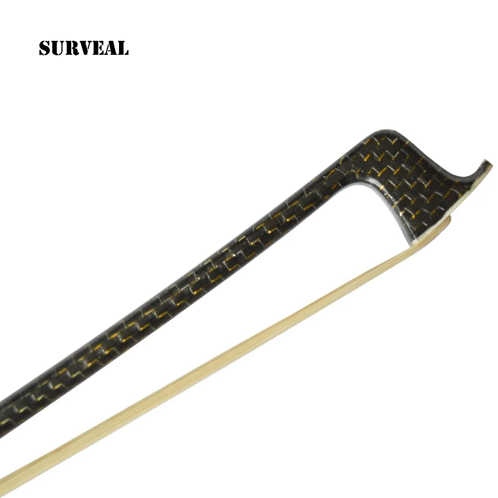 SURVEAL ручная работа мастер из углеродного волокна Скрипка Бант Размер 4/4