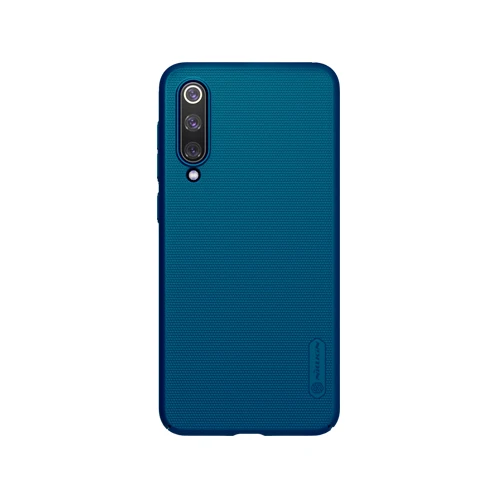 Mi 9 SE Peacock Blue Для Xiaomi Mi 9 SE чехол 5,97 ''NILLKIN матовый ПК Жесткий чехол с подарочным держателем для телефона для Xiaomi Mi 9 SE чехол - Цвет: Mi 9 SE Peacock Blue