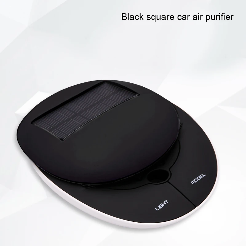 Black square car air MWdao автомобильный очиститель воздуха, ионизатор воздуха для автомобиля, озонатор с отрицательными ионами, usb для автомобиля - Цвет: Black square car air