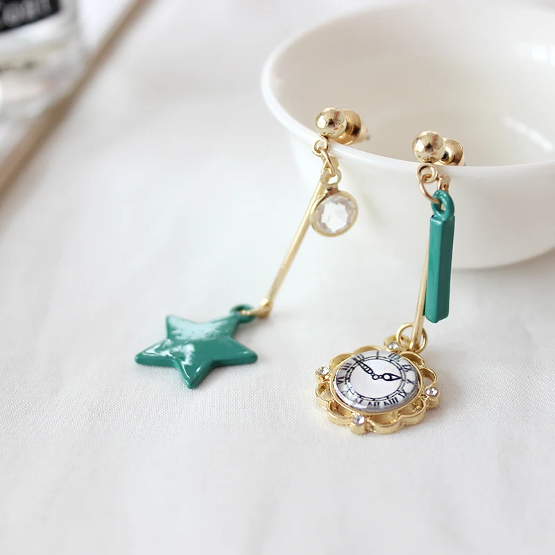 Бесплатная доставка модные женские ювелирные изделия новые Звездные часы с