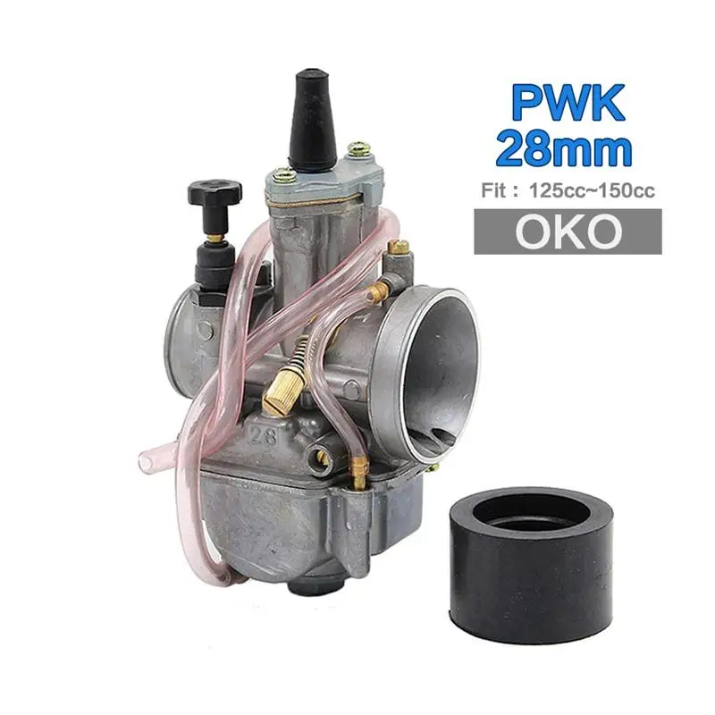 Alconstar-KOSO OKO KEIHI PWK мотоциклетный Карбюратор с силовой струей 21 24 26 28 30 32 34 мм для 2T 4T Багги Quad Go Kart Dirt Bike - Цвет: 28mm oko