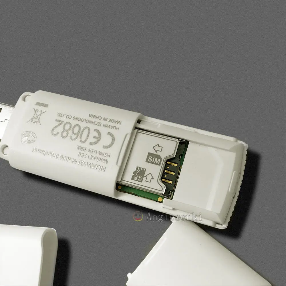 

Unlocked Huawei E1750 Dongle/GSM USB Stick 3G Modem Adapter Mobile Broadband for Android Tablet/PC/Laptop 2100MHz