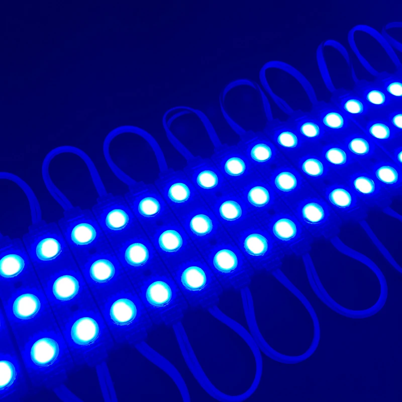 50 шт./лот 5730 налобный фонарь на 3 светодиодах впрыска светодиодный модуль