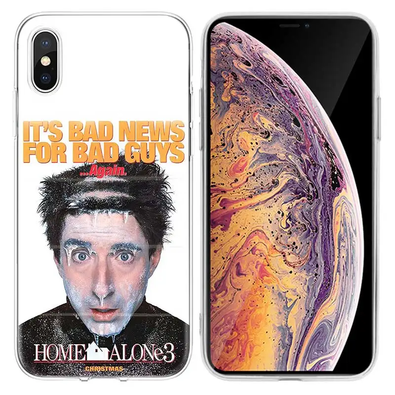 14 Чехол для Apple iPhone 7 5 5S SE 5C 6 6S 8 6/6S 7/7S 8/8S Plus чехол для iPhone 11 11Pro X XR XS MAX Home Alone мягкий чехол с принтом - Цвет: 14