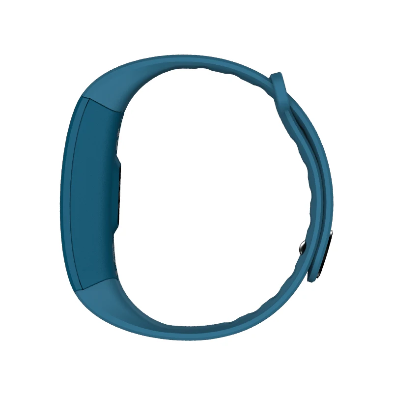 Вилка C Smart светоотражающие браслеты Цвет ЖК-дисплей Smart band Электроника Bluetooth Фитнес трекер всегда-на частоту сердечных сокращений Smartwatch - Цвет: blue Smart Band