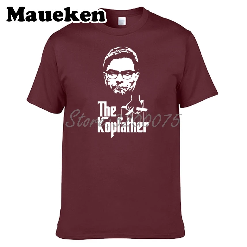 Мужская футболка с круглым вырезом Kopfather Jurgen Klopp W17101018|men t-shirt|t shirt menmen tshirt |
