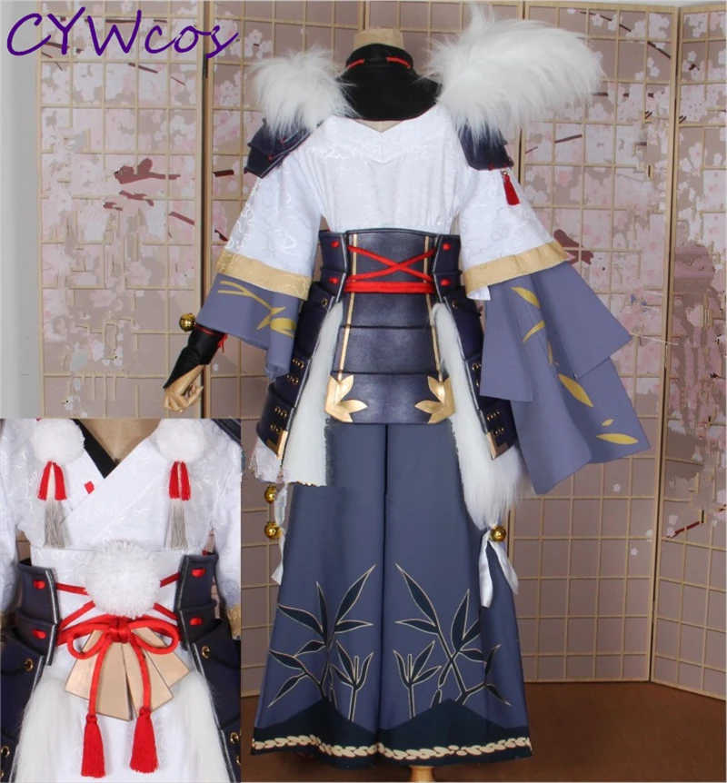 Костюм для косплея Onmyoji SSR Ibaraki douji костюмы из белой снежной шкуры униформы одежда