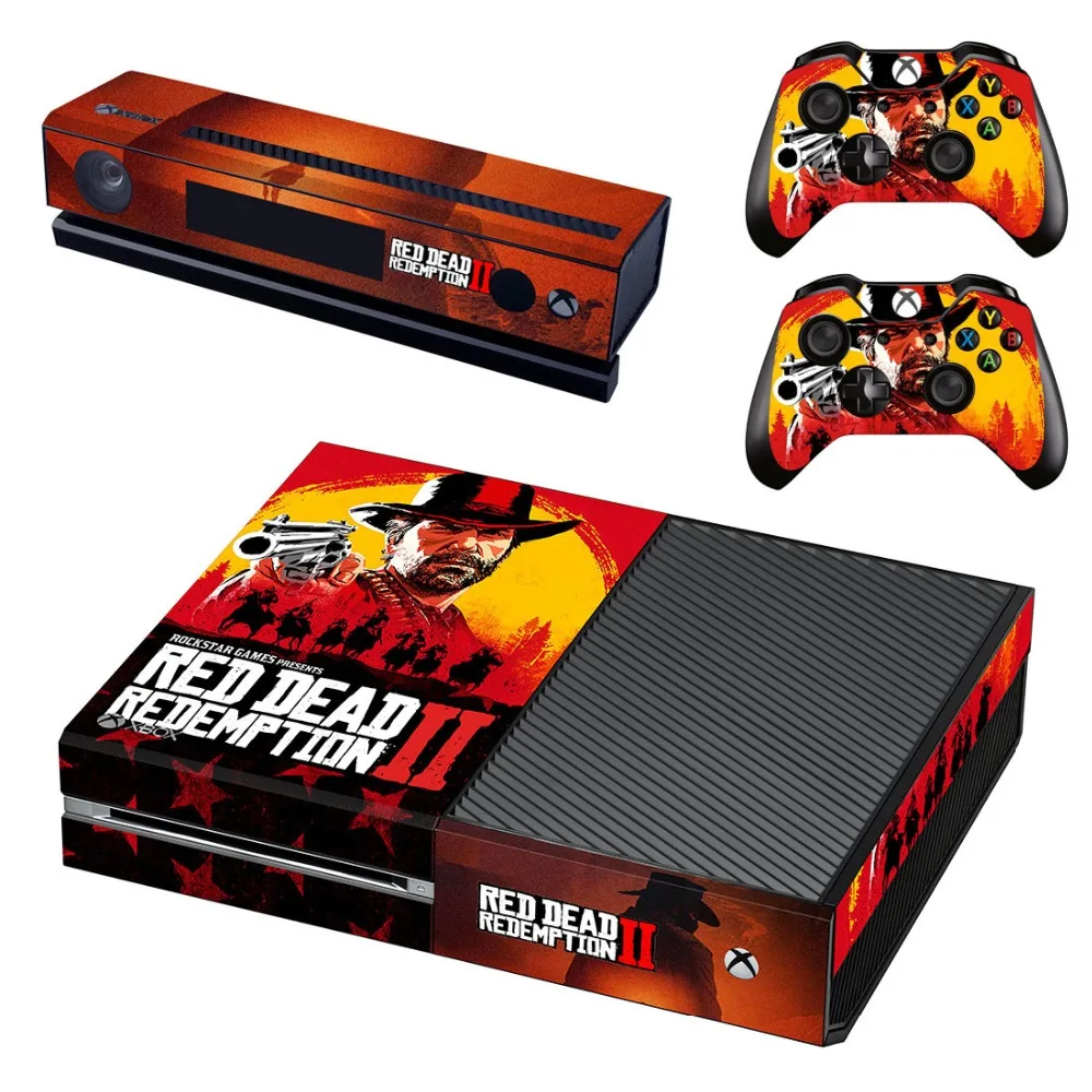 Красные изображения из фильма Red Dead Redemption 2 наклейки на кожу s Дизайн Наклейка для
