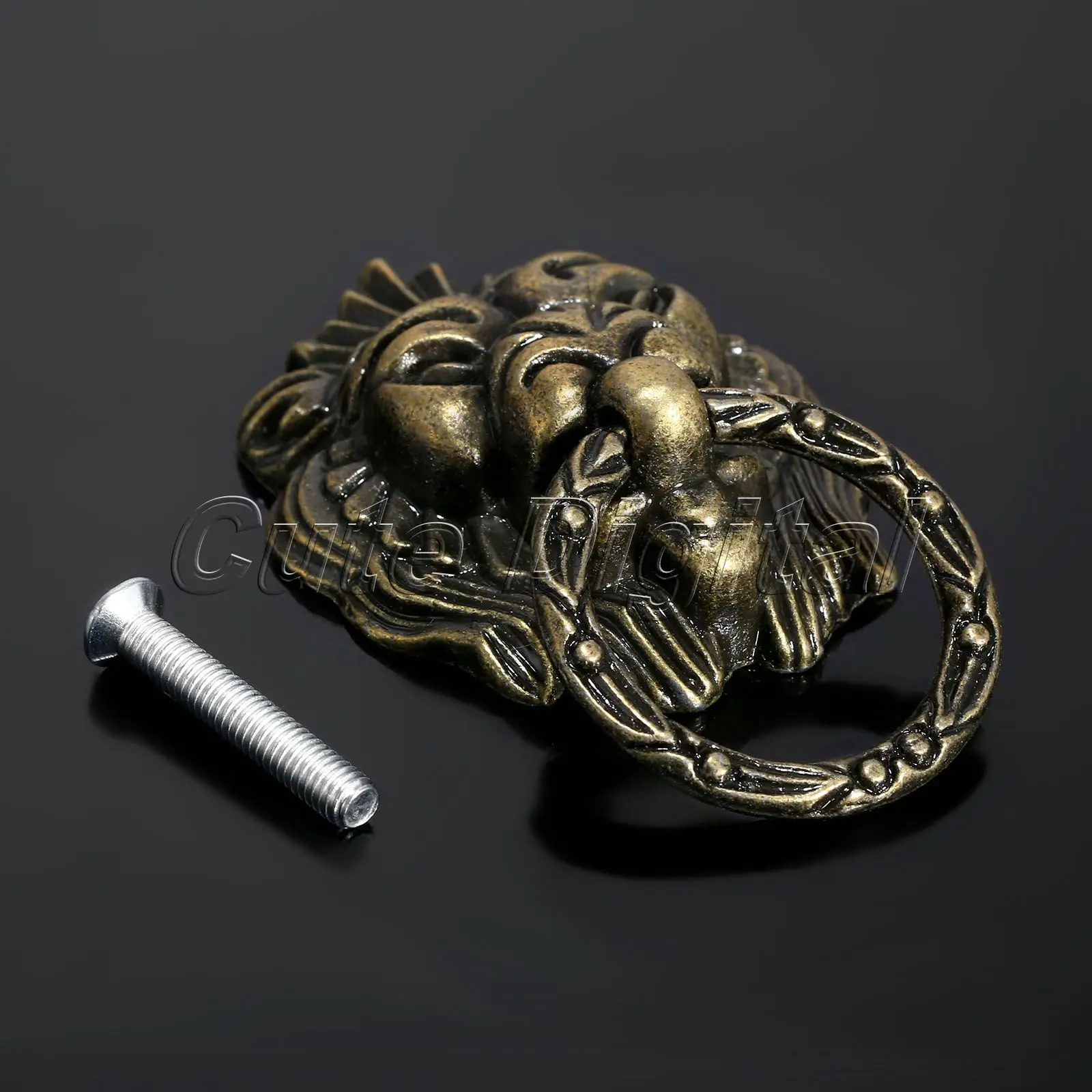 Бронзовая китайская дверная ручка 6 шт. ручки для шкафа кухонные фурнитура